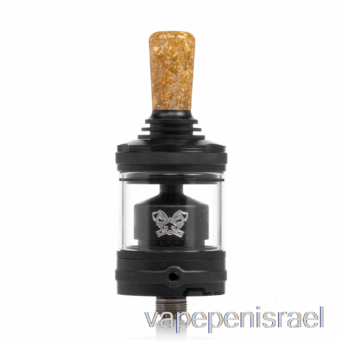 חד פעמי Vape Israel Hellvape ארנב מת 23mm Mtl Rta שחור מט